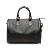 ルイ ヴィトン エピ スピーディ25 ハンドバッグ M59032 ノワール レザー レディース LOUIS VUITTON 中古
