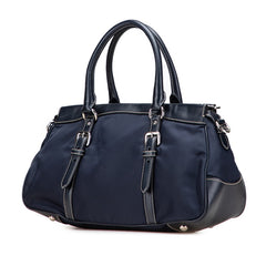 プラダ ハンドバッグ ショルダーバッグ 2WAY ネイビー ナイロン レザー レディース PRADA 【中古】