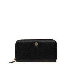 シャネル ココマーク 長財布 ブラック レザー レディース CHANEL 中古