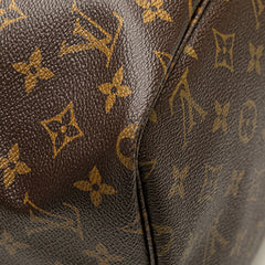 ルイ ヴィトン モノグラム ネヴァーフルGM ショルダーバッグ トートバッグ M40991 ブラウン PVC レザー レディース LOUIS VUITTON 【中古】