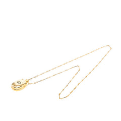 グッチ パフュームボトル チェーン ペンダント ネックレス ゴールド メッキ レディース GUCCI 【中古】