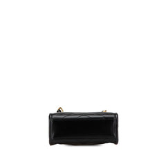 グッチ GGマーモント キルティング ミニ ハンドバッグ ショルダーバッグ 2WAY 696123 ブラック レザー レディース GUCCI 中古