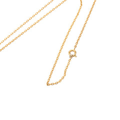 シャネル クローバー モチーフ ココマーク ネックレス ゴールド メッキ ラインストーン レディース CHANEL 【中古】