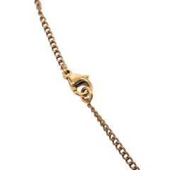 シャネル ココマーク チェーン ペンダント ネックレス 01P刻印 ゴールド メッキ レディース CHANEL 【中古】