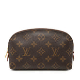 ルイ ヴィトン モノグラム ポシェット コスメティックPM ポーチ M47515 ブラウン PVC レザー レディース LOUIS VUITTON 【中古】