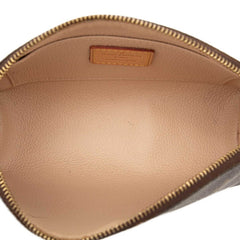 ルイ ヴィトン モノグラム ポシェット コスメティックPM ポーチ M47515 ブラウン PVC レザー レディース LOUIS VUITTON 【中古】