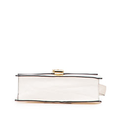 グッチ シルヴィ ワンショルダーバッグ 421882 ホワイト レザー レディース GUCCI 【中古】