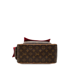 ルイ ヴィトン モノグラム エクサントリ シテ ハンドバッグ M51161 ブラウン PVC レザー レディース LOUIS VUITTON 【中古】