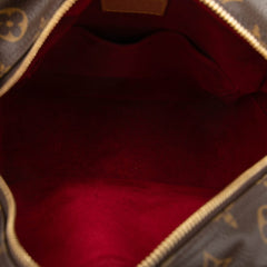 ルイ ヴィトン モノグラム エクサントリ シテ ハンドバッグ M51161 ブラウン PVC レザー レディース LOUIS VUITTON 【中古】