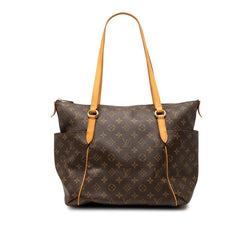 ルイ ヴィトン モノグラム トータリーMM トートバッグ ショルダーバッグ M56689 ブラウン PVC レザー レディース LOUIS VUITTON 【中古】