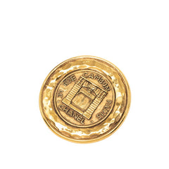 シャネル 31 RUE CAMBON PARIS ブローチ ピンズ 1150 ゴールド メッキ レディース CHANEL 中古