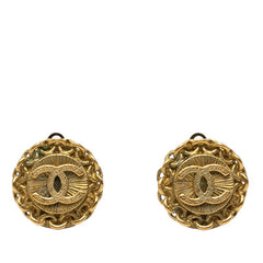 シャネル ヴィンテージ ココマーク イヤリング ゴールド メッキ レディース CHANEL 【中古】