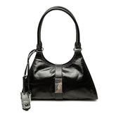 プラダ トートバッグ ショルダーバッグ 1BG580 ブラック レザー レディース PRADA 中古
