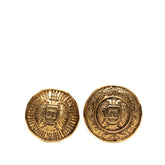 シャネル マトラッセ ココマーク イヤリング ゴールド メッキ レディース CHANEL 【中古】