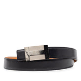 エルメス Hプレート ベルト サイズ:85 ブラック レザー レディース HERMES 【中古】