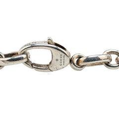 グッチ インターロッキングG ネックレス SV925 シルバー レディース GUCCI 【中古】