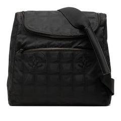 シャネル ニュートラベルライン ココマーク バックパック リュック A15958 ブラック ナイロン レディース CHANEL 中古