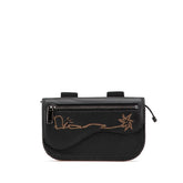 ディオール ×CACTUS JACK カクタスジャック サドル ボディバッグ アームポーチ ブラック レザー レディース Dior 【中古】