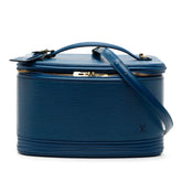 ルイ ヴィトン エピ ニース ハンドバッグ ショルダーバッグ 2WAY M48015 トレドブルー レザー レディース LOUIS VUITTON 【中古】