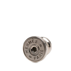 エルメス ヴィルヴォルトGM ピアス チャイ ベージュ ヴォースイフト レディース HERMES 【中古】