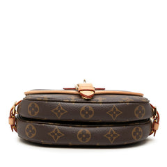 ルイ ヴィトン モノグラム ソミュールBB ハンドバッグ ショルダーバッグ 2WAY M46740 ブラウン PVC レザー レディース LOUIS VUITTON 【中古】