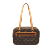 ルイ ヴィトン モノグラム シテMM ハンドバッグ ワンショルダーバッグ M51182 ブラウン PVC レザー レディース LOUIS VUITTON 【中古】
