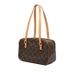 ルイ ヴィトン モノグラム シテMM ハンドバッグ ワンショルダーバッグ M51182 ブラウン PVC レザー レディース LOUIS VUITTON 【中古】