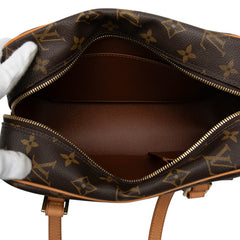ルイ ヴィトン モノグラム シテMM ハンドバッグ ワンショルダーバッグ M51182 ブラウン PVC レザー レディース LOUIS VUITTON 【中古】