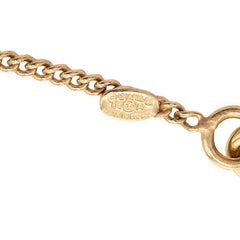 シャネル うさぎ ラビット ココマーク ペンダント ネックレス 05A ゴールド メッキ レディース CHANEL 【中古】