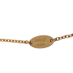 ルイ ヴィトン モノグラム フラワーフル ネックレス M68125 ゴールド メッキ レディース LOUIS VUITTON 【中古】