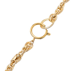 シャネル ヴィンテージ ココマーク ロゴ チェーン ネックレス ゴールド メッキ レディース CHANEL 【中古】