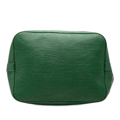 ルイ ヴィトン エピ プチ ノエ ショルダーバッグ バイカラー M44147 グリーン レッド レザー レディース LOUIS VUITTON 【中古】