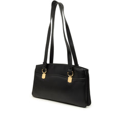 グッチ GGマーモント アリー トートバッグ ショルダーバッグ 550130 ブラック ゴールド レザー レディース GUCCI 中古