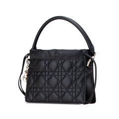 ディオール ミリー カナージュ レディディオール ミニ ハンドバッグ チェーンショルダーバッグ 2WAY ブラック ラムスキン レディース Dior 【中古】