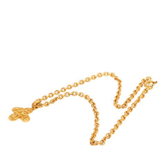 シャネル ココマーク ヴィンテージ チェーン ロング ペンダント ネックレス 94A ゴールド メッキ レディース CHANEL 【中古】