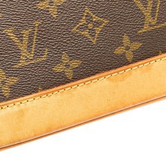 ルイ ヴィトン モノグラム アルマPM ハンドバッグ ショルダーバッグ 2WAY M51130 ブラウン PVC レザー レディース LOUIS VUITTON 【中古】