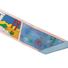 エルメス ツイリー Factory Suite ファクトリースーツ スカーフ マルチカラー シルク レディース HERMES 【中古】