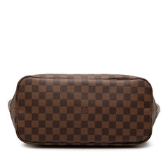 ルイ ヴィトン ダミエ ネヴァーフルMM ショルダーバッグ トートバッグ N51105 ブラウン PVC レザー レディース LOUIS VUITTON 【中古】