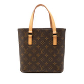 ルイ ヴィトン モノグラム ヴァヴァンPM ハンドバッグ M51172 ブラウン PVC レザー レディース LOUIS VUITTON 【中古】