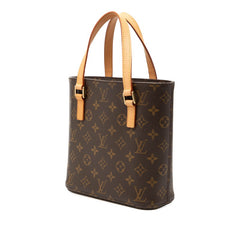 ルイ ヴィトン モノグラム ヴァヴァンPM ハンドバッグ M51172 ブラウン PVC レザー レディース LOUIS VUITTON 【中古】