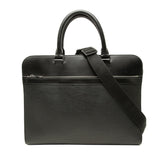 ルイ ヴィトン エピ バサーノMM ビジネスバッグ ショルダーバッグ 2WAY M54032 ノワール ブラック レザー メンズ LOUIS VUITTON 中古