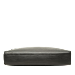 ルイ ヴィトン エピ バサーノMM ビジネスバッグ ショルダーバッグ 2WAY M54032 ノワール ブラック レザー メンズ LOUIS VUITTON 中古
