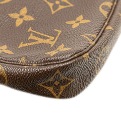 ルイ ヴィトン モノグラム アクセソワール チェーン ポーチ ミニハンドバッグ M58009 ブラウン PVC レザー レディース LOUIS VUITTON 【中古】