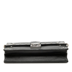 ルイ ヴィトン エピ ポルトフォイユトランク ショルダーバッグ M67507 ブラック レザー レディース LOUIS VUITTON 中古