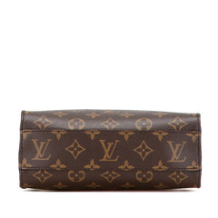 ルイ ヴィトン モノグラム サックプラBB ハンドバッグ ショルダーバッグ 2WAY M46265 ブラウン PVC レザー レディース LOUIS VUITTON 【中古】