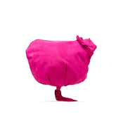 ボッテガヴェネタ タッセル 斜め掛け ショルダーバッグ ピンク スエード レディース BOTTEGAVENETA 【中古】