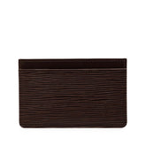 ルイ ヴィトン エピ ポルトカルト サーンプル カードケース パスケース M6351D モカ ブラウン レザー レディース LOUIS VUITTON 【中古】