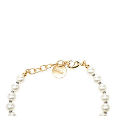 ディオール 30 MONTAIGNE モンテーニュ ブレスレット ゴールド メッキ フェイクパール レディース Dior 【中古】