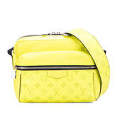 ルイ ヴィトン タイガラマ アウトドア メッセンジャーPM ショルダーバッグ M30239 ジョーヌ イエロー PVC レザー レディース LOUIS VUITTON 【中古】