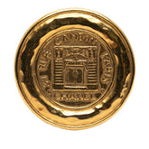 シャネル 31 RUE CAMBON PARIS カンボン ブローチ ゴールド メッキ レディース CHANEL 【中古】